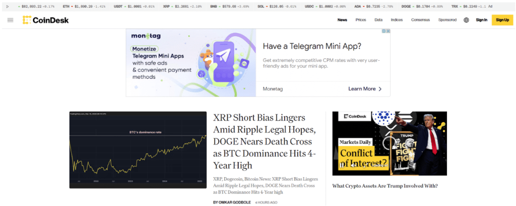 CoinDesk