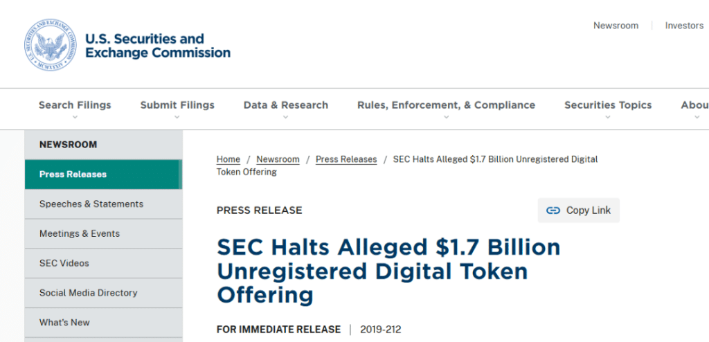 Federal Regulatory Framework for Cryptocurrency Federal Regulatory Framework for Cryptocurrency