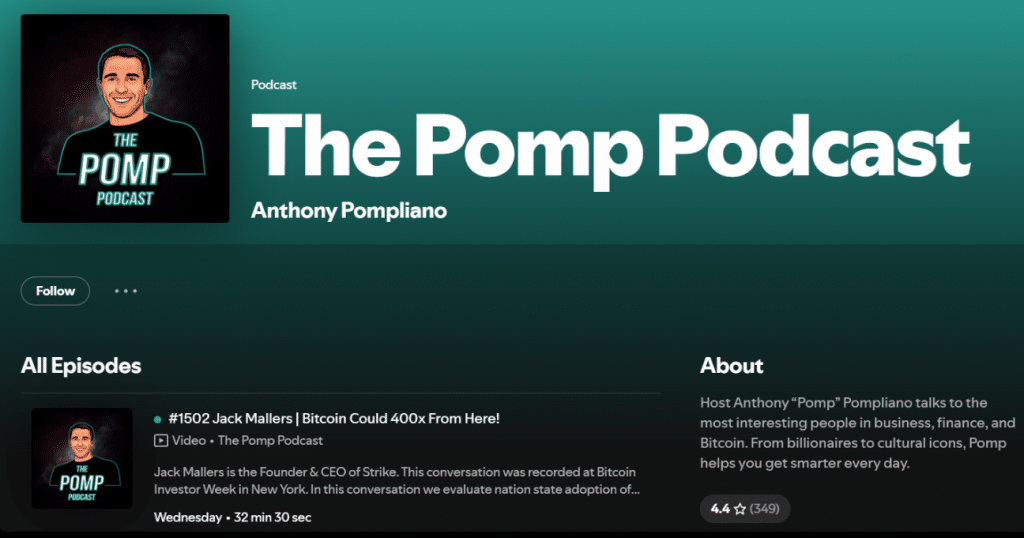 The Pomp Podcast The Pomp Podcast