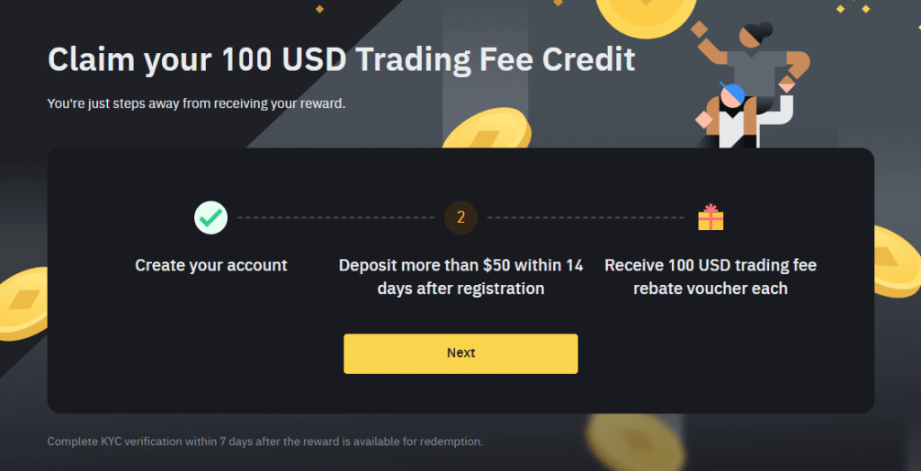 Binance Trading Fee Credit