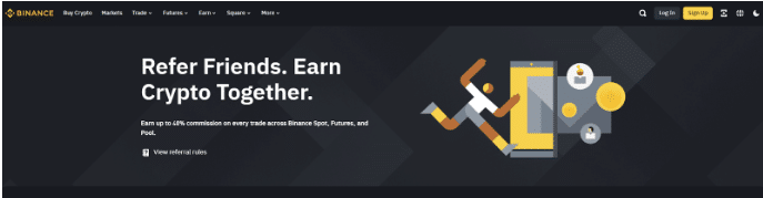Binance Website