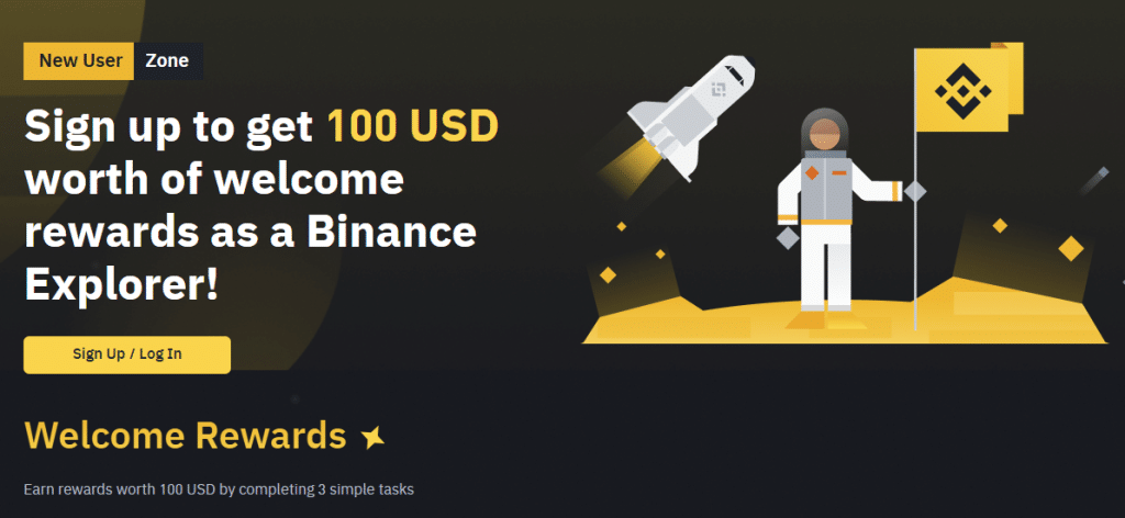 Binance Welcome Bonus