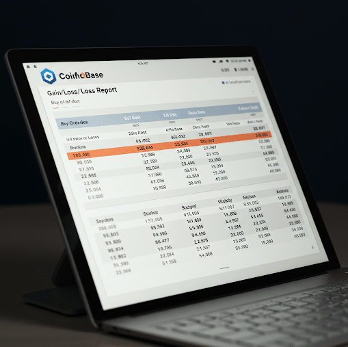 Coinbase Gain & Loss Report