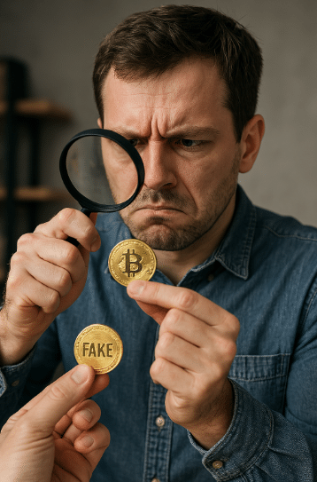 Identify Fake Cryptocurrency