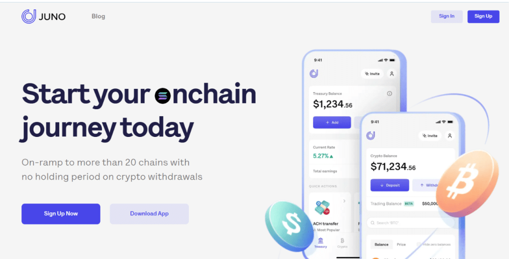 Juno website