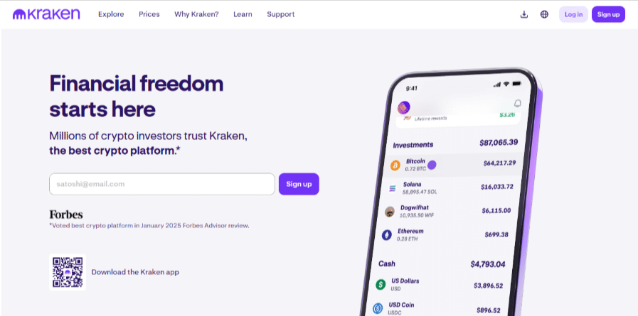 Kraken - Best Overall Alternative