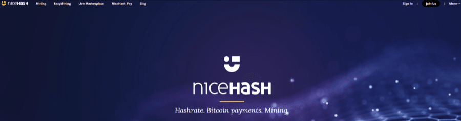 NiceHash - Best for Crypto Mining