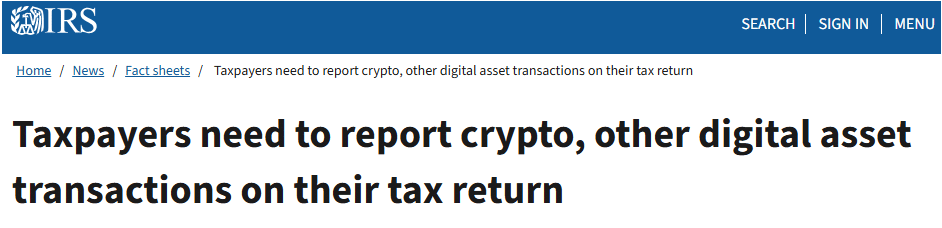 Report Crypto Losses to IRS Report Crypto Losses to IRS