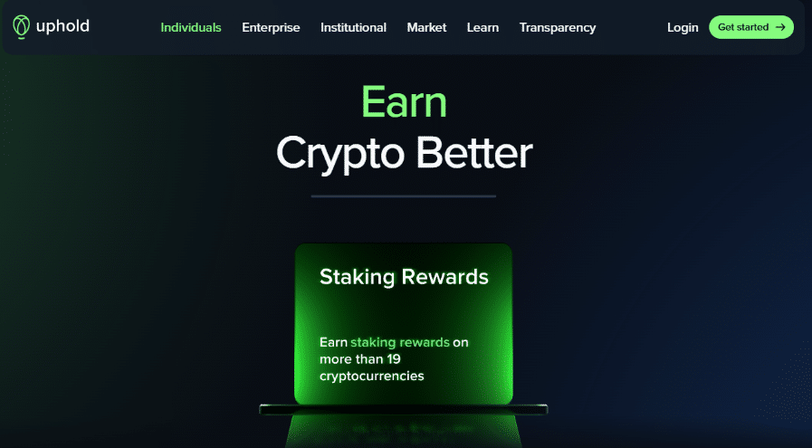 Uphold - Best for Precious Metals and Crypto