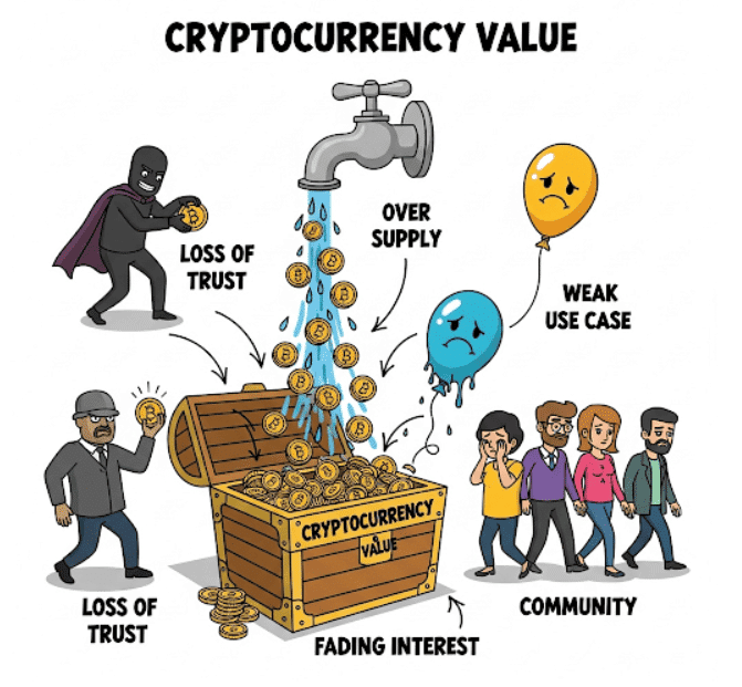 How Does Cryptocurrency Lose Value