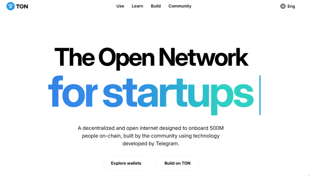The Open Network (TON) The Open Network (TON)
