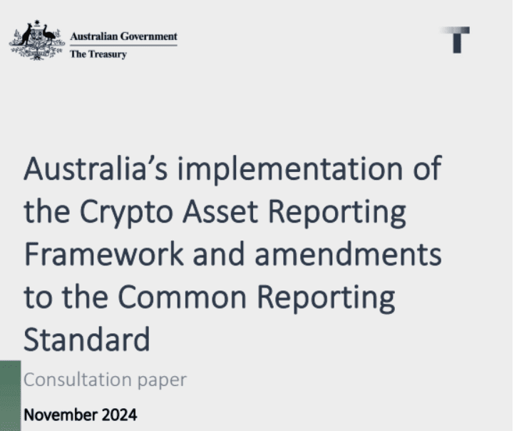 Australias Crypto Asset Reporting Framework Australias Crypto Asset Reporting Framework